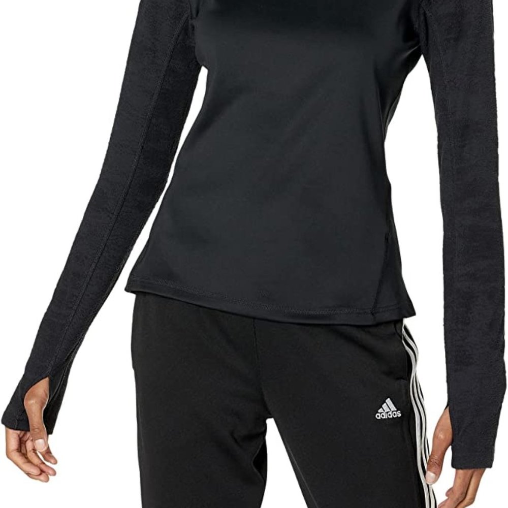 adidas Techfit™ Warm Fitted Long Sleeve HB6153 size XL black
